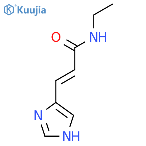 2-Propenamide,N-ethyl-3-(1H-imidazol-5-yl)- structure