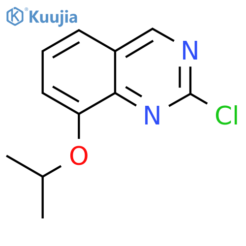 2-chloro-8-(propan-2-yloxy)quinazoline structure