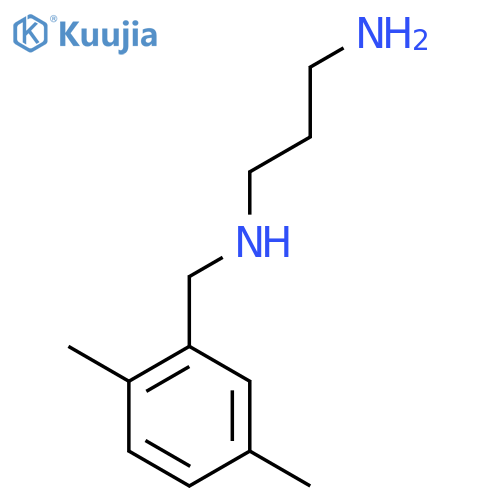 N-(2,5-Dimethylbenzyl)propane-1,3-diamine structure
