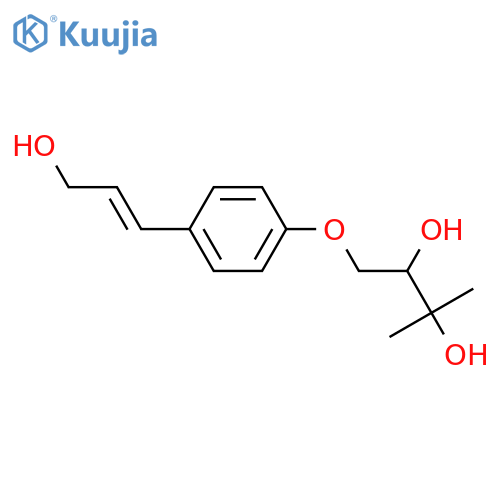 3-(4-Hydroxyphenyl)-2-propen-1-ol; (E)-form, 4'-O-(2R,3-Dihydroxy-3-methylbutyl) structure