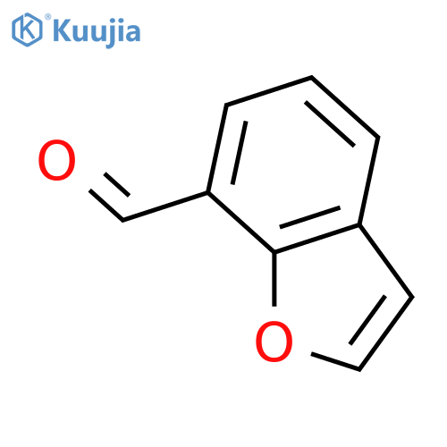 Benzofuran-7-carbaldehyde structure