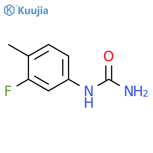 1-(3-fluoro-4-methylphenyl)urea structure