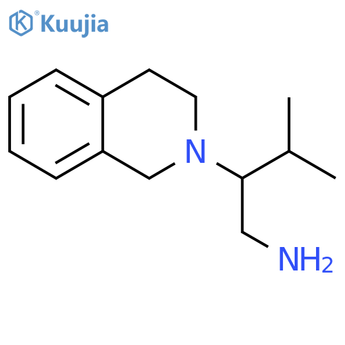 2(1H)-Isoquinolineethanamine, 3,4-dihydro-β-(1-methylethyl)- structure