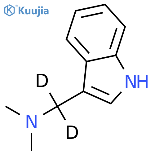 Gramine-α,α-d2 structure