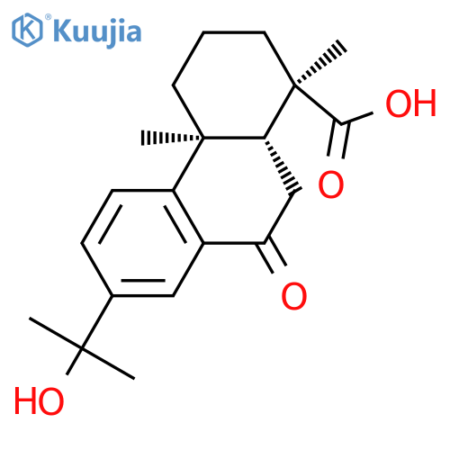 15-Hydroxy-7-oxo-8,11,13-abietatrien-18-oic acid structure
