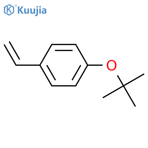 1-(tert-butoxy)-4-ethenylbenzene structure