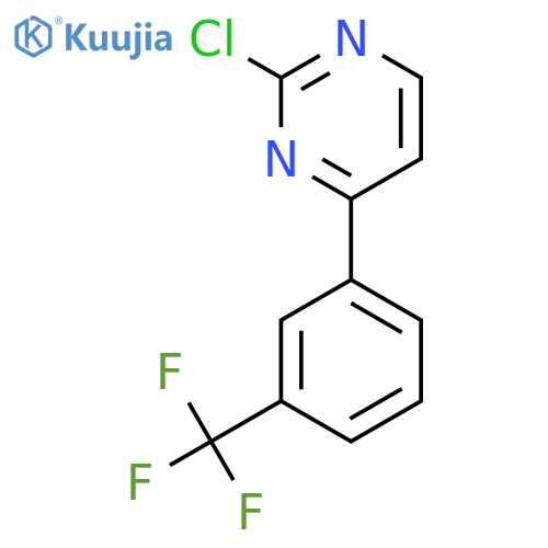 2-chloro-4-3-(trifluoromethyl)phenylpyrimidine structure