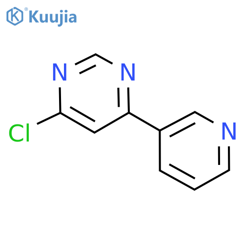 4-Chloro-6-(pyridin-3-yl)pyrimidine structure