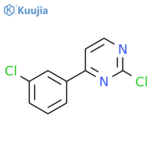 2-Chloro-4-(3-chlorophenyl)pyrimidine structure