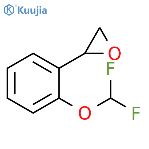 2-2-(difluoromethoxy)phenyloxirane structure