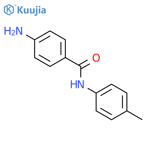 4-Amino-N-(4-methylphenyl)benzamide structure