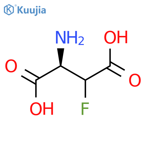 L-Aspartic acid,3-fluoro- structure