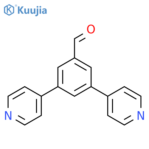 Benzaldehyde, 3,5-di-4-pyridinyl- structure