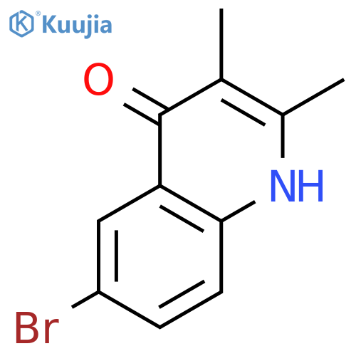 6-Bromo-2,3-dimethyl-1,4-dihydroquinolin-4-one structure