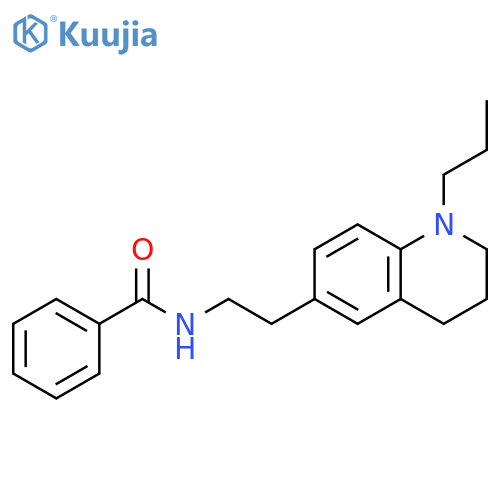 N-2-(1-propyl-1,2,3,4-tetrahydroquinolin-6-yl)ethylbenzamide structure