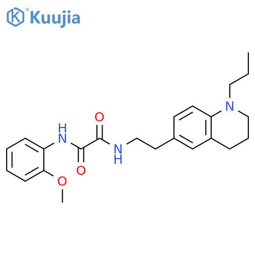 N'-(2-methoxyphenyl)-N-2-(1-propyl-1,2,3,4-tetrahydroquinolin-6-yl)ethylethanediamide structure