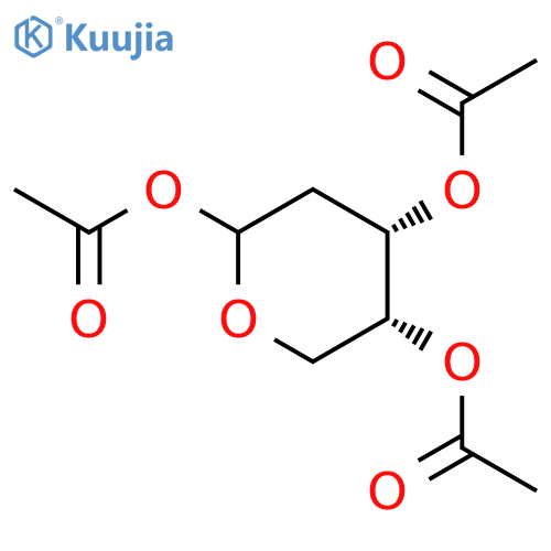 1,3,4-Tri-O-acetyl-2-deoxy-D-ribopyranose structure