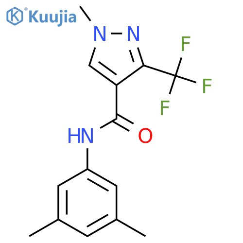 N-(3,5-Dimethylphenyl)-1-methyl-3-(trifluoromethyl)-1H-pyrazole-4-carboxamide structure