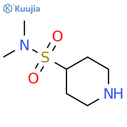 N,N-dimethylpiperidine-4-sulfonamide structure