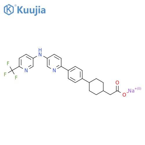 Pradigastat sodium structure