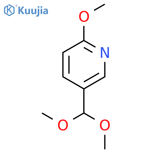 5-(Dimethoxymethyl)-2-methoxypyridine structure