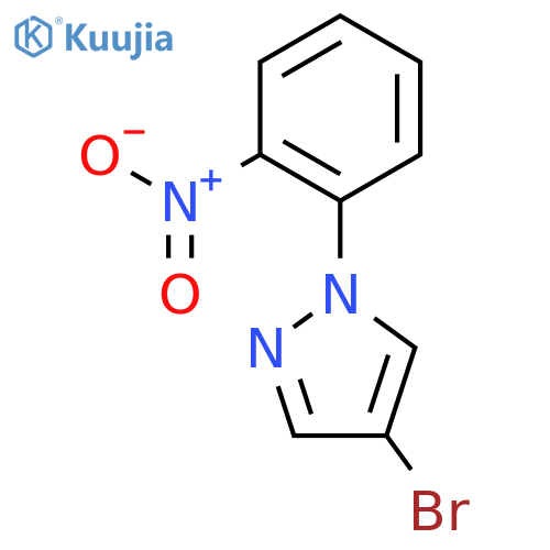 4-Bromo-1-(2-nitrophenyl)-1H-pyrazole structure