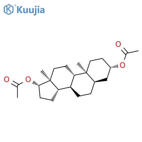 5b-Androstane-3b,17b-diol, diacetate (7CI) structure