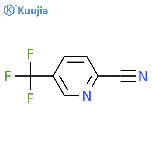 5-(trifluoromethyl)pyridine-2-carbonitrile structure