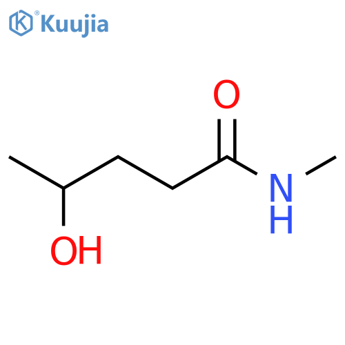 4-hydroxy-N-methylpentanamide structure