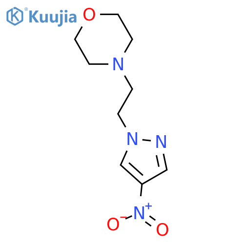 4-[2-(4-nitro-1H-pyrazol-1-yl)ethyl]Morpholine structure