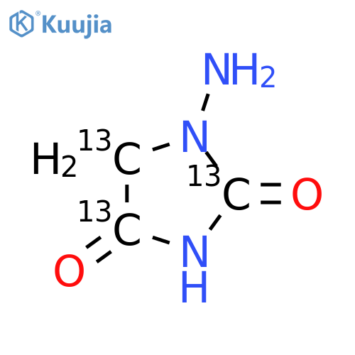 1-Amino Hydantoin-13C3 structure