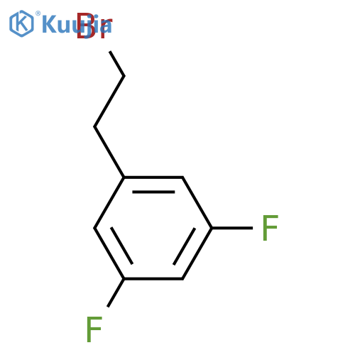 3,5-Difluorophenethyl bromide structure