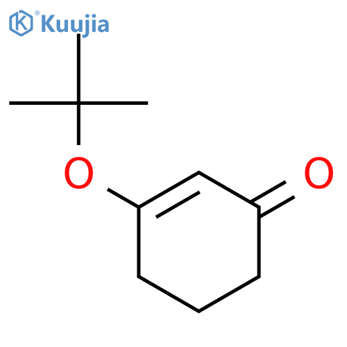 2-Cyclohexen-1-one, 3-(1,1-dimethylethoxy)- structure
