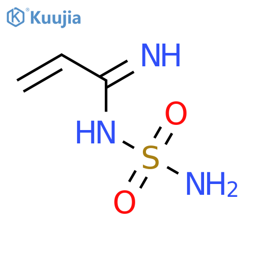 2-Propenimidamide, N-(aminosulfonyl)- (9CI, ACI) structure