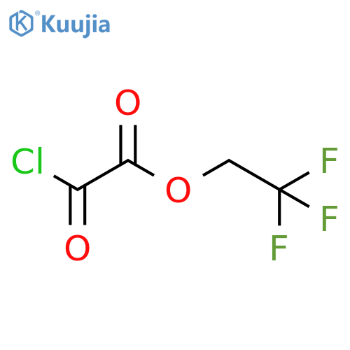 2,2,2-trifluoroethyl 2-chloro-2-oxoacetate structure