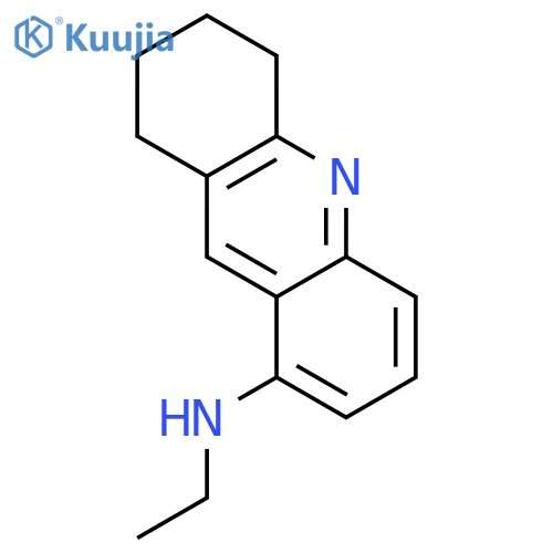 1-Acridinamine, N-ethyl-5,6,7,8-tetrahydro- structure