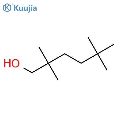 2,2,5,5-tetramethylhexan-1-ol structure