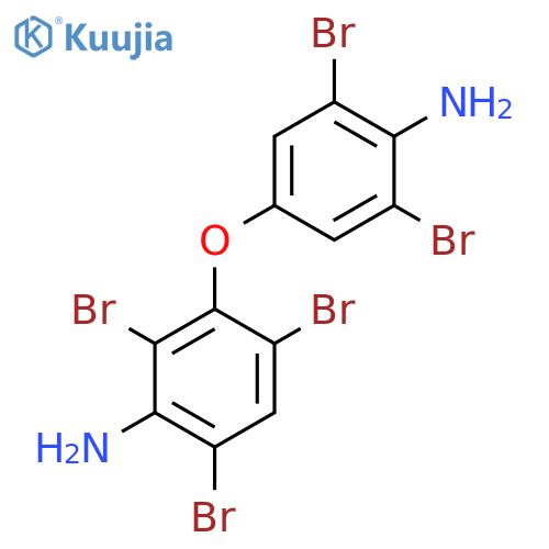 3-(4-Amino-3,5-dibromophenoxy)-2,4,6-tribromobenzenamine structure