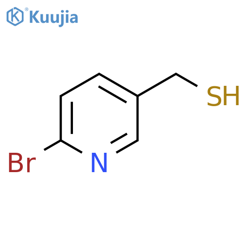 (6-Bromopyridin-3-yl)methanethiol structure