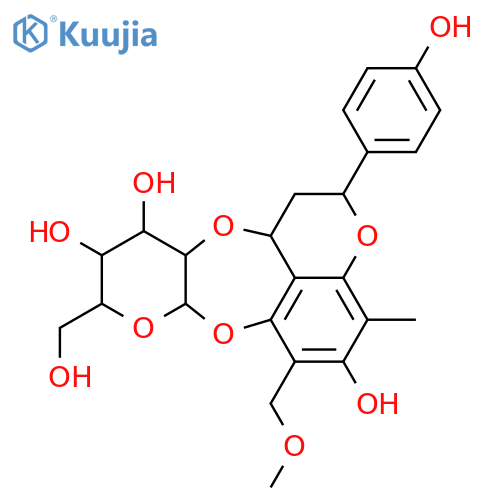 Eruberin A; 9-Methoxy, O4'-de-Me structure