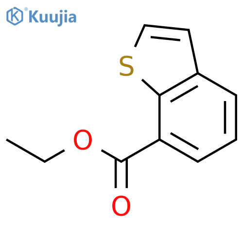Ethyl benzo[b]thiophene-7-carboxylate structure