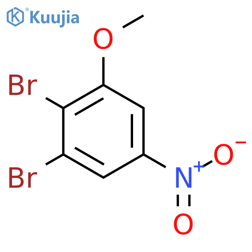 2,3-Dibromo-5-nitroanisole structure