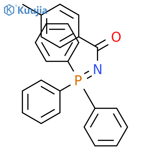 Benzamide, 4-methyl-N-(triphenylphosphoranylidene)- structure