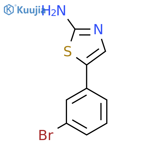 2-Amino-5-(3-bromophenyl)-thiazole structure