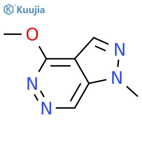 4-methoxy-1-methyl-1H-Pyrazolo[3,4-d]pyridazine structure