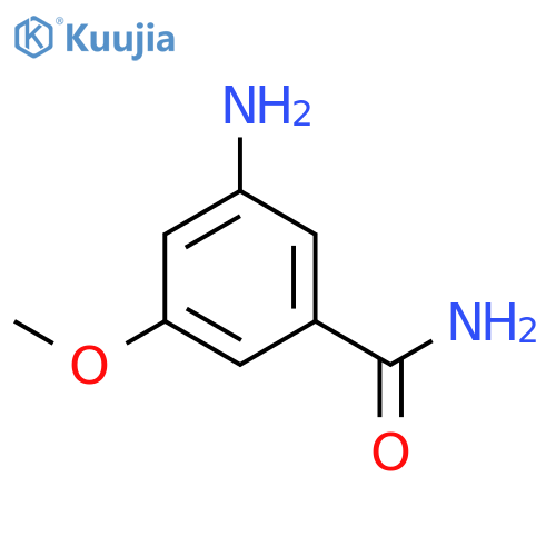 3-Amino-5-methoxybenzamide structure