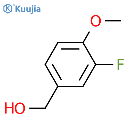 3-Fluoro-4-methoxybenzyl Alcohol structure