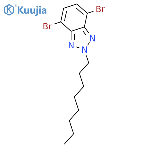 4,7-Dibromo-2-octyl-2H-benzo[d][1,2,3]triazole structure