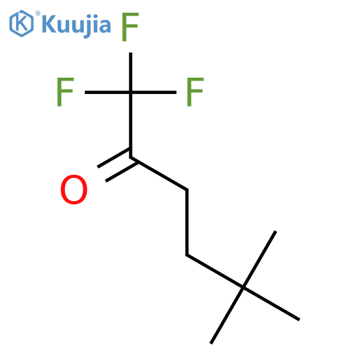 1,1,1-trifluoro-5,5-dimethylhexan-2-one structure
