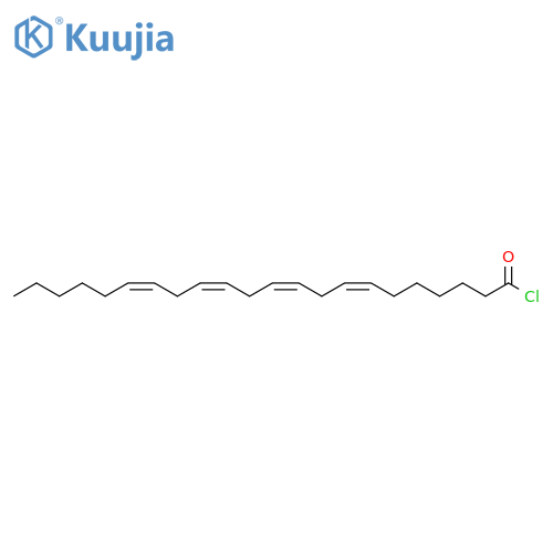 7(Z),10(Z),13(Z),16(Z)-Docosatetraenoyl chloride structure